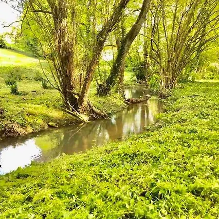 Vila Maison En Pleine Nature Vue Exceptionnelle Avec Sauna Et Bain Nordique Le Mesnil-Simon (Calvados)