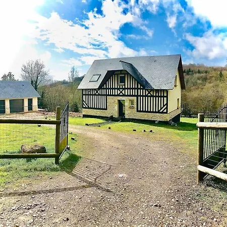 Maison En Pleine Nature Vue Exceptionnelle Avec Sauna Et Bain Nordique Le Mesnil-Simon (Calvados)