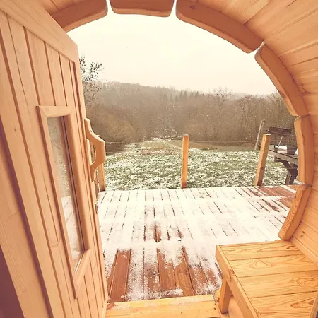 Maison En Pleine Nature Vue Exceptionnelle Avec Sauna Et Bain Nordique Villa Le Mesnil-Simon (Calvados)