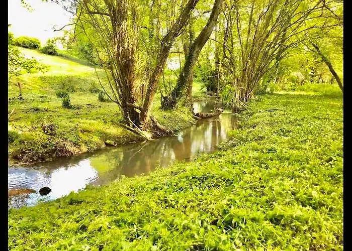 Villa Maison En Pleine Nature Vue Exceptionnelle Avec Sauna Et Bain Nordique Le Mesnil-Simon (Calvados)