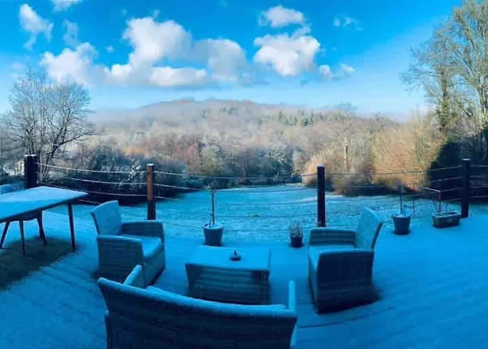 Maison En Pleine Nature Vue Exceptionnelle Avec Sauna Et Bain Nordique *