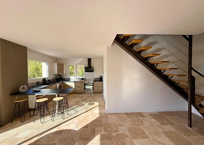 Villa Maison En Pleine Nature Vue Exceptionnelle Avec Sauna Et Bain Nordique Le Mesnil-Simon (Calvados)